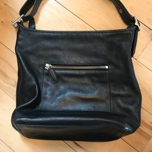 Black Coach shoulder bag